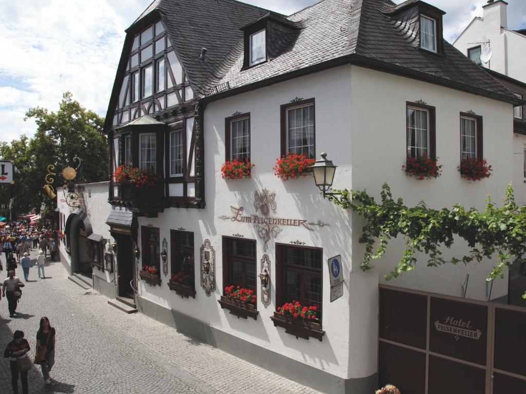 Hotel Felsenkeller Рюдесхайм-на-Рейне Экстерьер фото