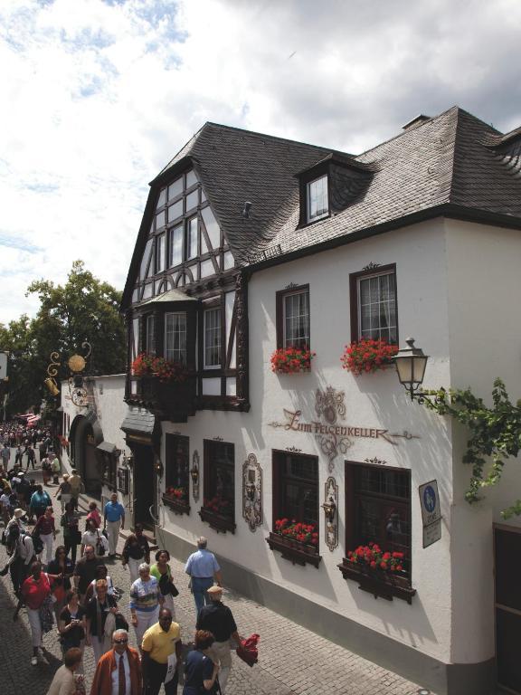 Hotel Felsenkeller Рюдесхайм-на-Рейне Экстерьер фото